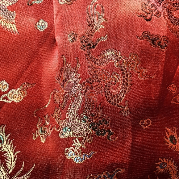 Silk Traditional Qipoa Dress - Picture 7 of 11